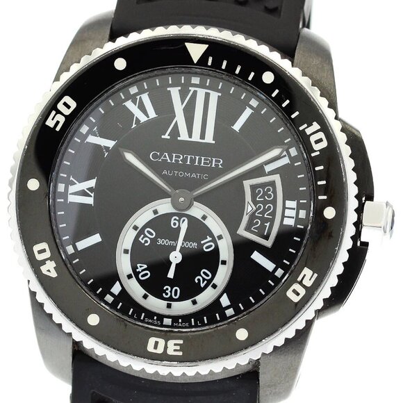 CARTIER Caliber de Cartier Diver WSCA0006 Small seconds Automatic Men's - Picture 9 of 11